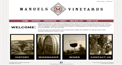 Desktop Screenshot of mangelsvineyards.com